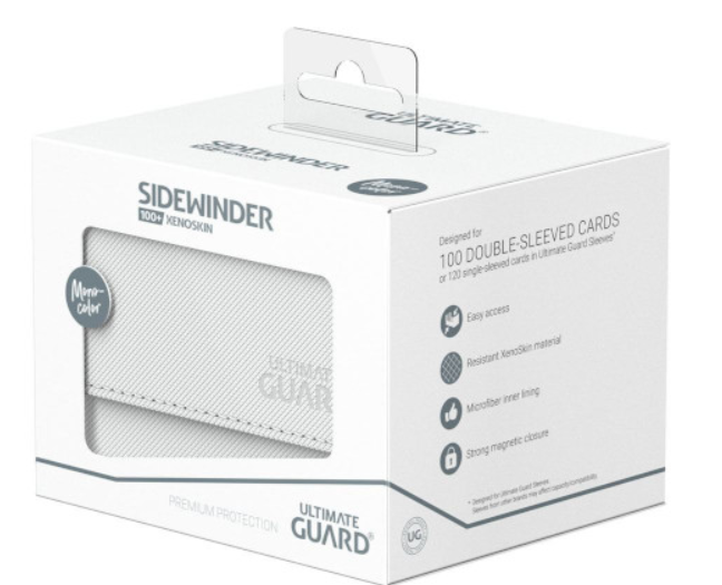 Sidewinder 100+ White Deck Box (image for) Sidewinder 100+ White Deck Box